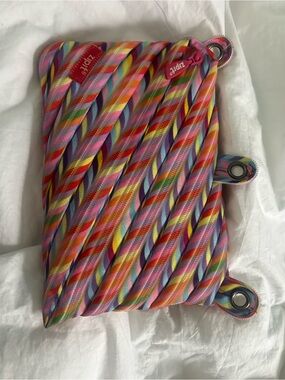 ZipIt Rainbow Twist Kids Pencil Case Pouch - Multicolor